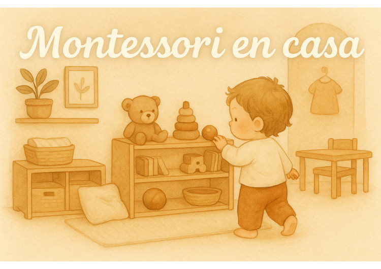 ¿Cómo adaptar un espacio Montessori en casa?